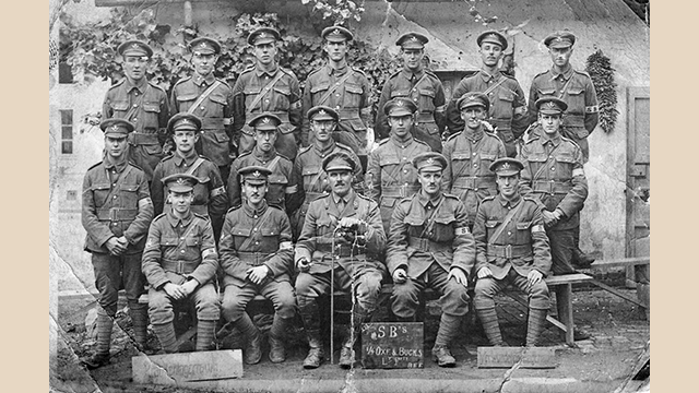 1/4th OBLI Stretcher Bearers, France 1916